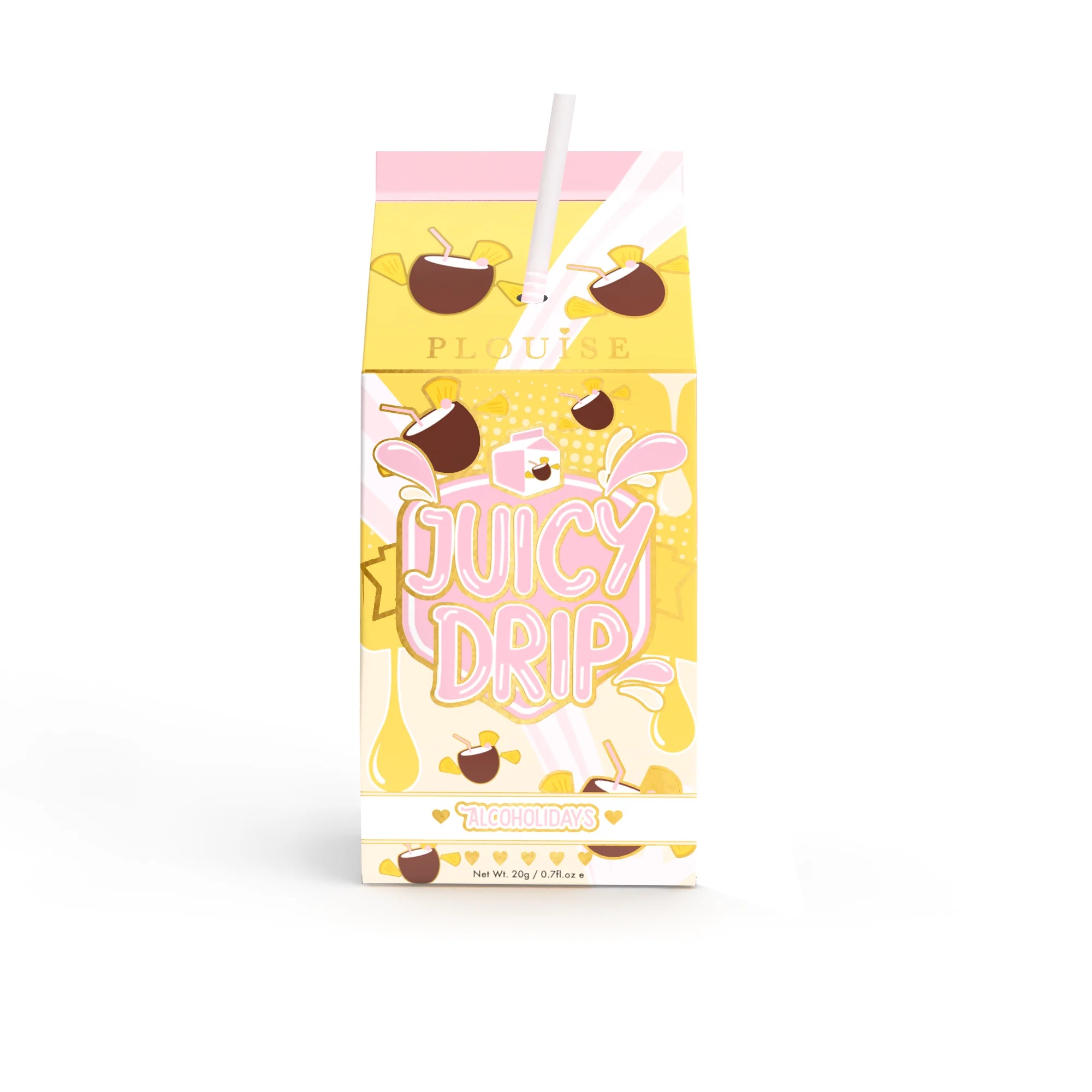 Set Format din Scrub de Buze si Masca de Dormit Pentru Buze P.LOUISE Juicy Drip