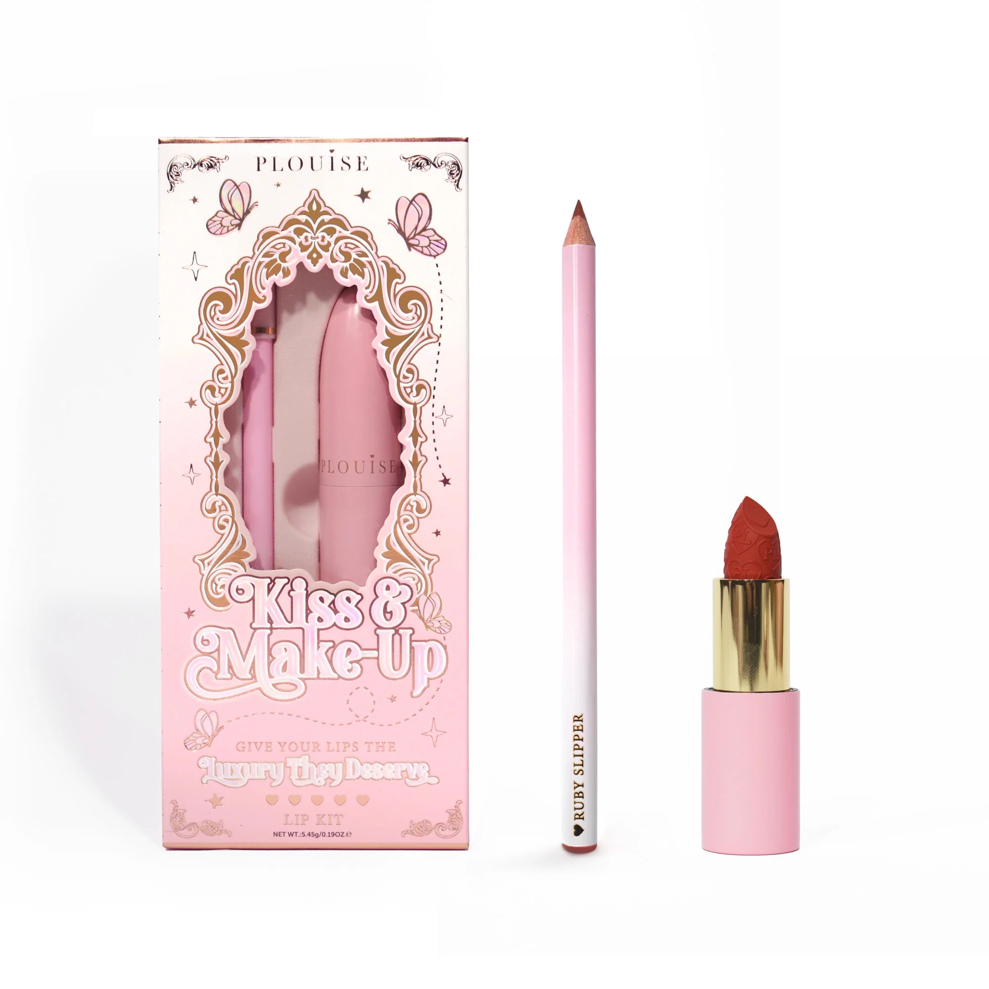 Set Creion de Buze si Ruj P.LOUISE Kiss and Makeup Lip Kit